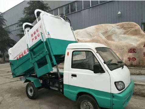 點擊查看詳細信息<br>標題：自卸式電動四輪垃圾車 閱讀次數：1992